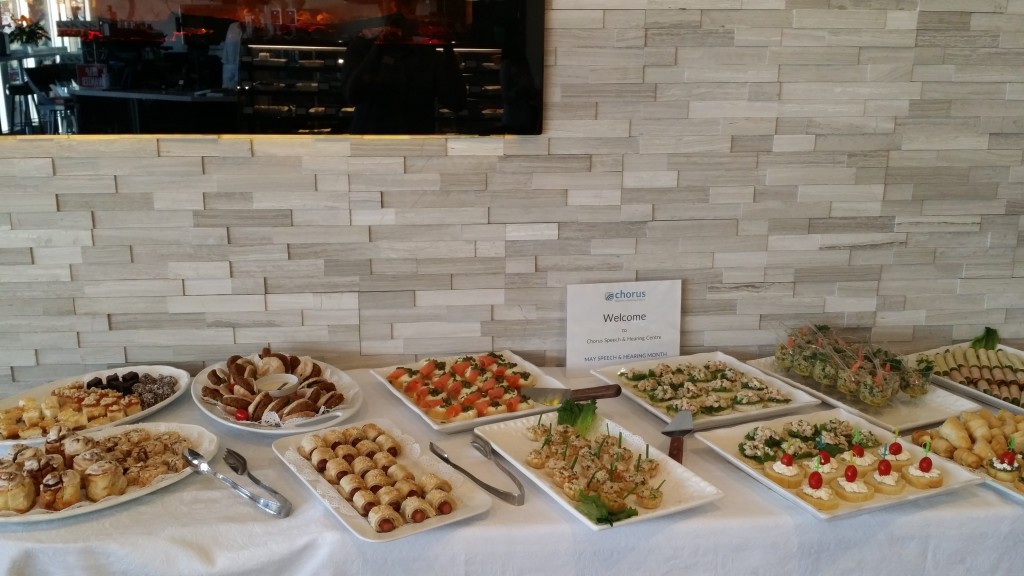 Tria Bakery in North Oakville Spread of food in palermo professional centre