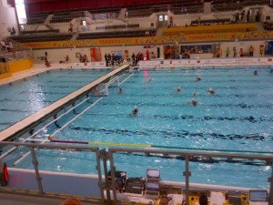 Waterpolo game at Pan Am Games 2015 by Oakville Physiotherapist