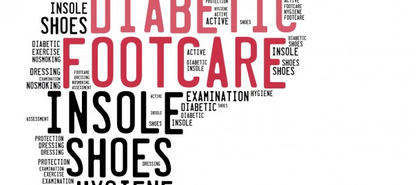 Words to describe diabetic foot clinic and foot care
