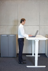 North Oakville Physiotherapy clinic showing tips for standing desk