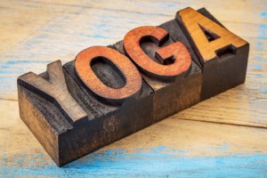 Wood Yoga Blocks showing Oakville yoga Therapy